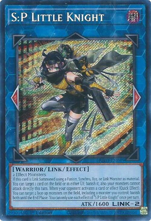 S:P Little Knight (Secret Rare) [RA03-EN049] Secret Rare | Total Play