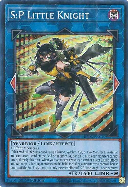 S:P Little Knight [RA03-EN049] Super Rare | Total Play