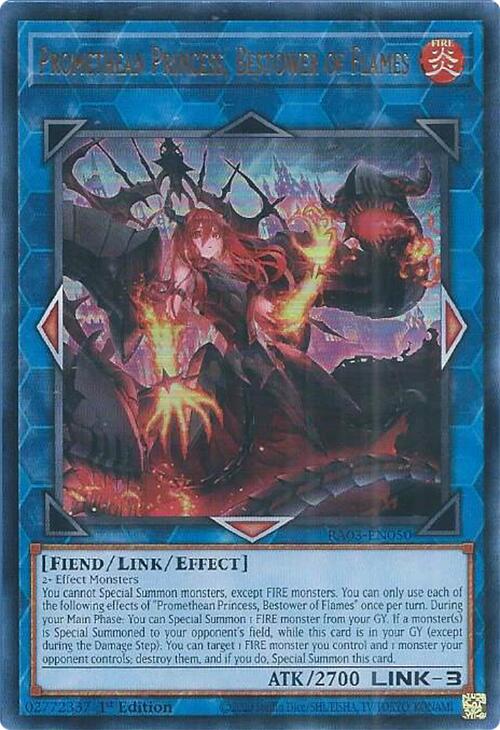 Promethean Princess, Bestower of Flames (UR) [RA03-EN050] Ultra Rare | Total Play