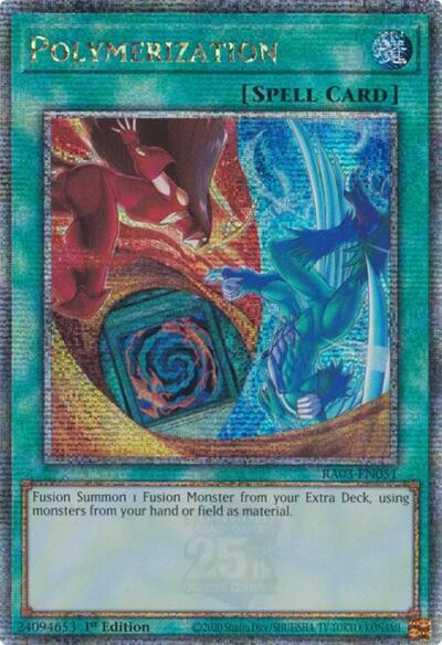 Polymerization (Quarter Century Secret Rare) [RA03-EN051] Quarter Century Secret Rare | Total Play