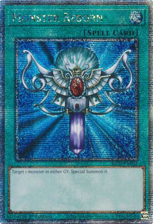 Monster Reborn (Quarter Century Secret Rare) [RA03-EN052] Quarter Century Secret Rare | Total Play