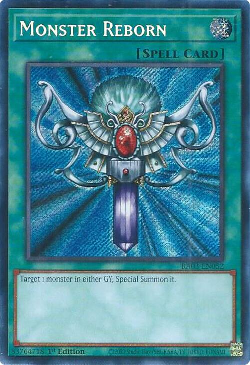 Monster Reborn (Secret Rare) [RA03-EN052] Secret Rare | Total Play