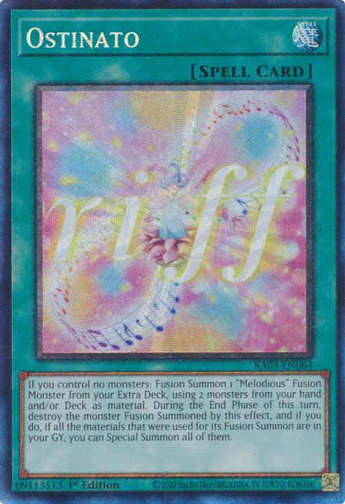Ostinato (CR) [RA03-EN064] Prismatic Collector's Rare | Total Play