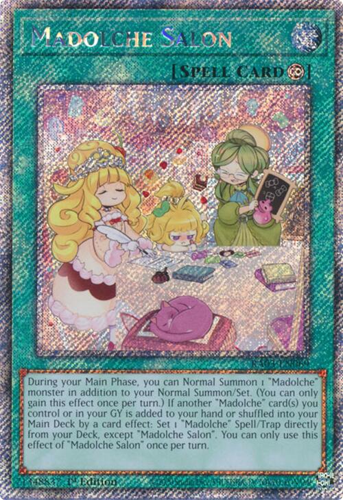 Madolche Salon (Platinum Secret Rare) [RA03-EN069] Platinum Secret Rare | Total Play