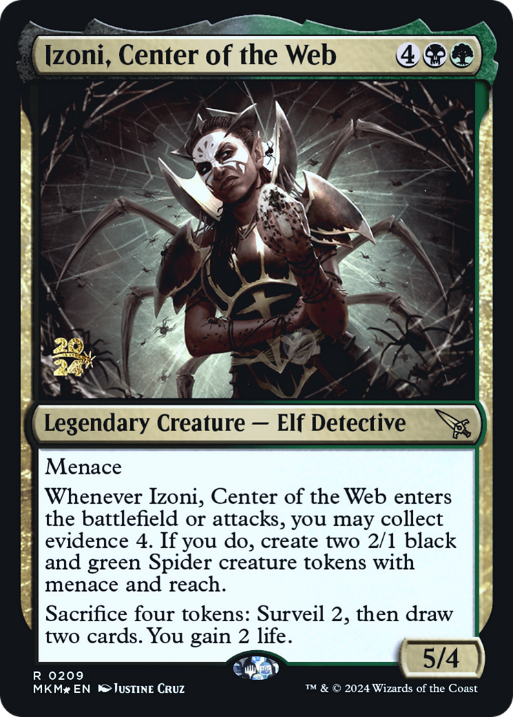 Izoni, Center of the Web [Murders at Karlov Manor Prerelease Promos] | Total Play