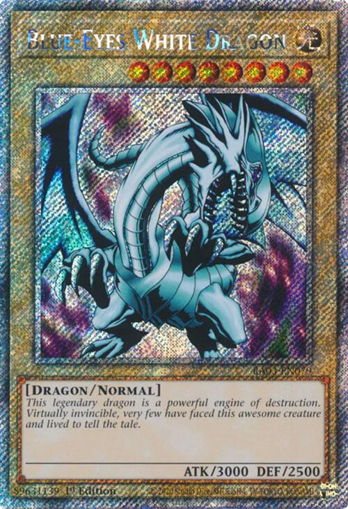 Blue-Eyes White Dragon (Platinum Secret Rare) [RA03-EN079] Platinum Secret Rare | Total Play