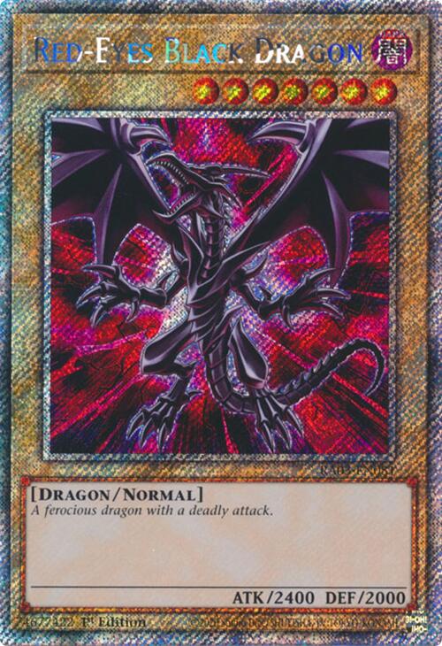 Red-Eyes Black Dragon (Platinum Secret Rare) [RA03-EN081] Platinum Secret Rare | Total Play