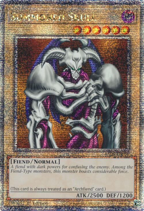 Summoned Skull (Quarter Century Secret Rare) [RA03-EN086] Quarter Century Secret Rare | Total Play