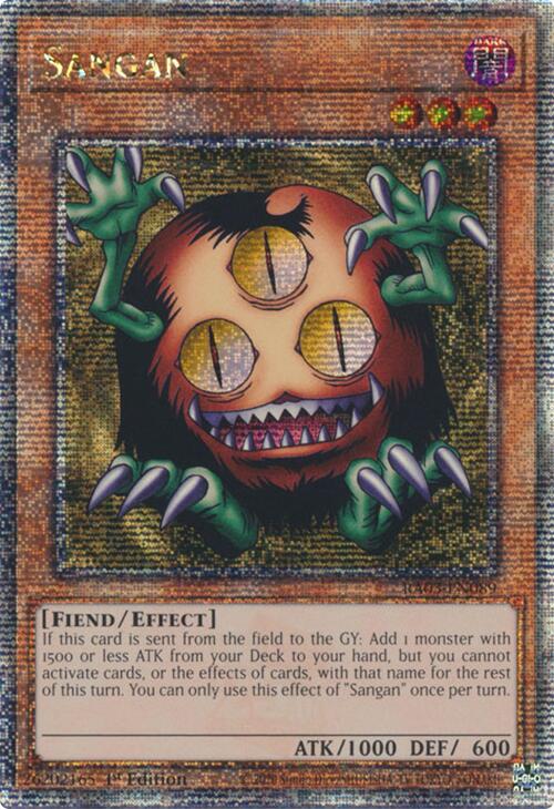 Sangan (Quarter Century Secret Rare) [RA03-EN089] Quarter Century Secret Rare | Total Play