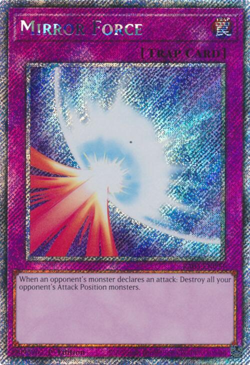 Mirror Force (Platinum Secret Rare) [RA03-EN093] Platinum Secret Rare | Total Play