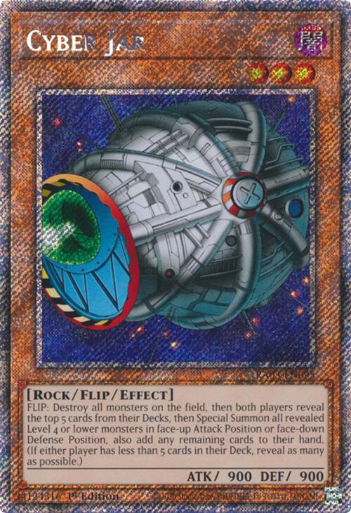 Cyber Jar (Platinum Secret Rare) [RA03-EN095] Platinum Secret Rare | Total Play