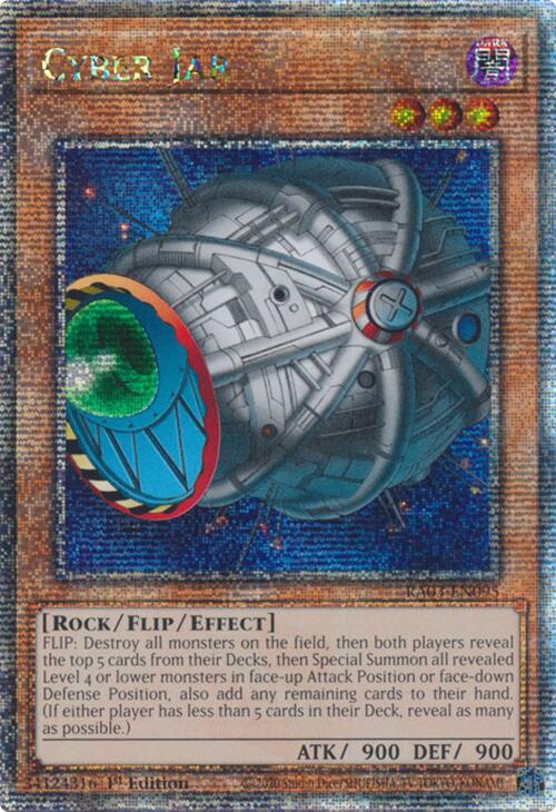 Cyber Jar (Quarter Century Secret Rare) [RA03-EN095] Quarter Century Secret Rare | Total Play