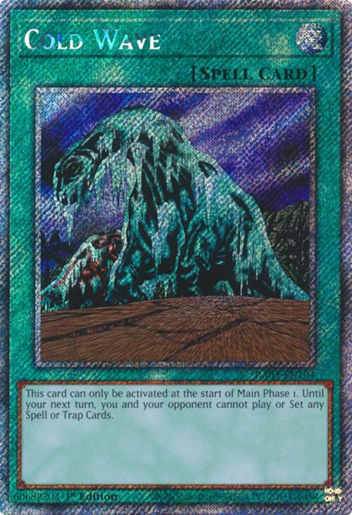 Cold Wave (Platinum Secret Rare) [RA03-EN104] Platinum Secret Rare | Total Play