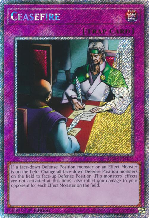 Ceasefire (Platinum Secret Rare) [RA03-EN105] Platinum Secret Rare | Total Play