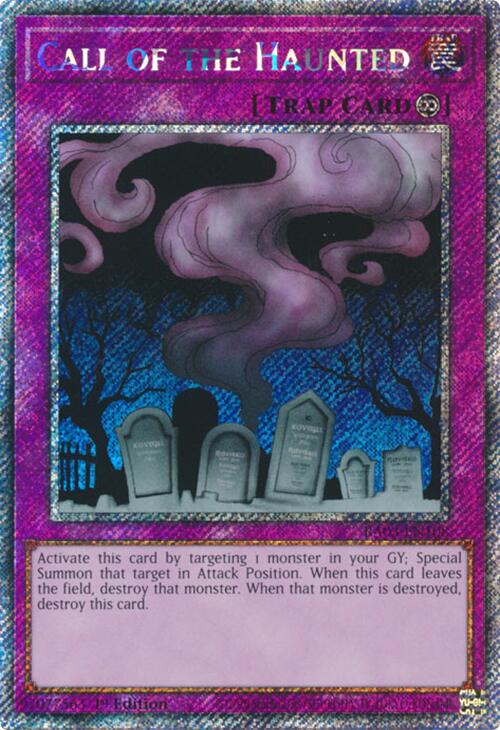 Call of the Haunted (Platinum Secret Rare) [RA03-EN108] Platinum Secret Rare | Total Play