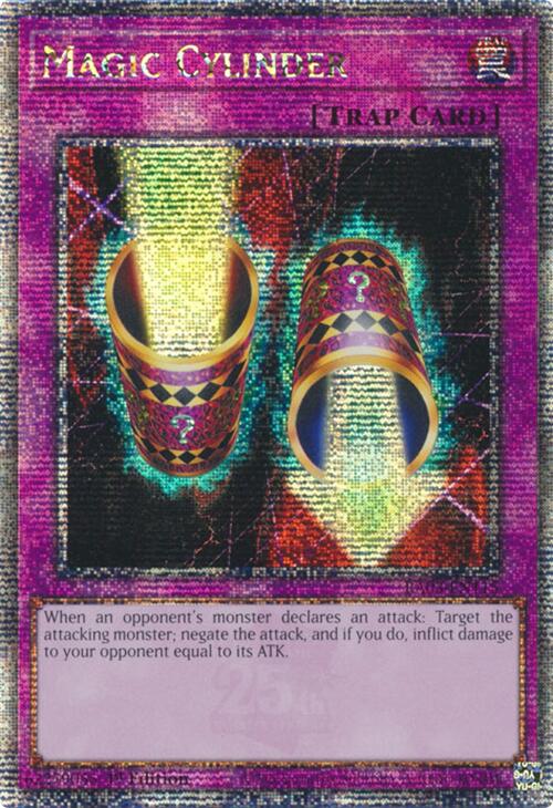 Magic Cylinder (Quarter Century Secret Rare) [RA03-EN115] Quarter Century Secret Rare | Total Play