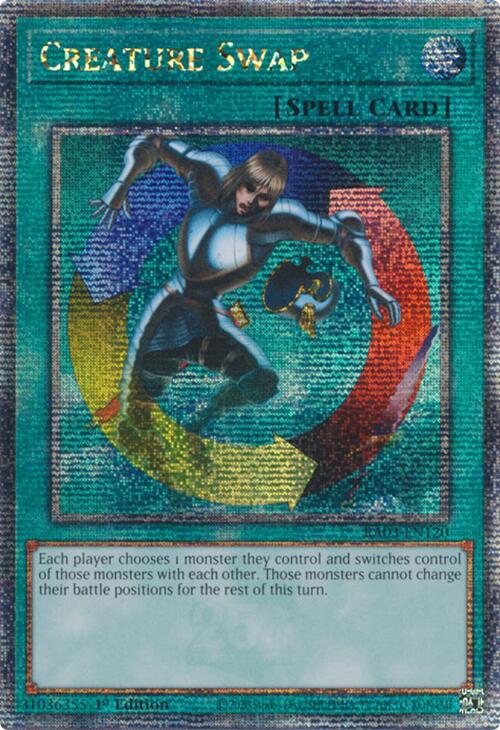 Creature Swap (Quarter Century Secret Rare) [RA03-EN120] Quarter Century Secret Rare | Total Play