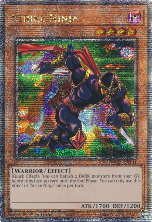 Strike Ninja (Quarter Century Secret Rare) [RA03-EN131] Quarter Century Secret Rare | Total Play