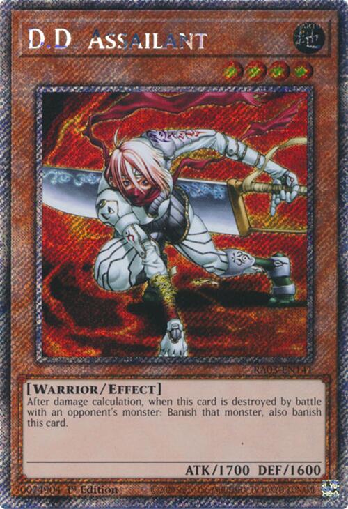 D.D. Assailant (Platinum Secret Rare) [RA03-EN141] Platinum Secret Rare | Total Play