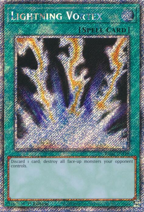 Lightning Vortex (Platinum Secret Rare) [RA03-EN148] Platinum Secret Rare | Total Play