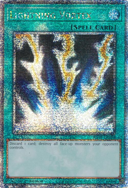 Lightning Vortex (Quarter Century Secret Rare) [RA03-EN148] Quarter Century Secret Rare | Total Play