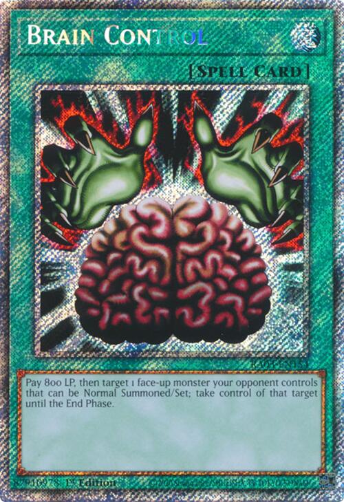 Brain Control (Platinum Secret Rare) [RA03-EN154] Platinum Secret Rare | Total Play