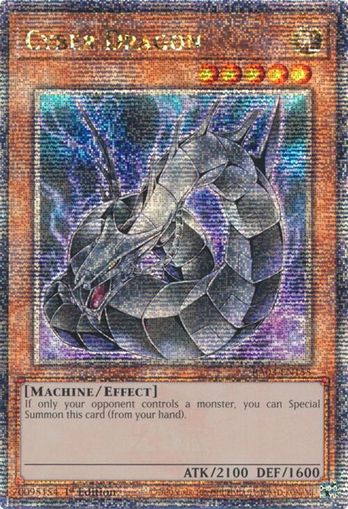 Cyber Dragon (Quarter Century Secret Rare) [RA03-EN155] Quarter Century Secret Rare | Total Play