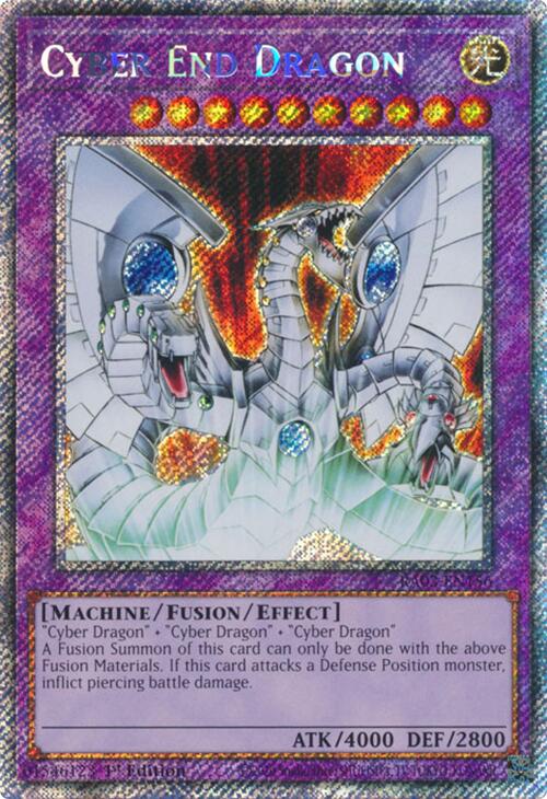 Cyber End Dragon (Platinum Secret Rare) [RA03-EN156] Platinum Secret Rare | Total Play