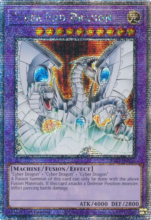 Cyber End Dragon (Quarter Century Secret Rare) [RA03-EN156] Quarter Century Secret Rare | Total Play