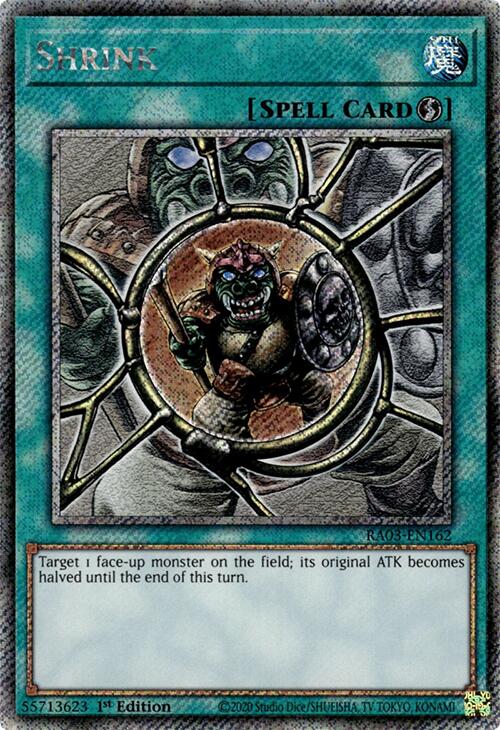 Shrink (Platinum Secret Rare) [RA03-EN162] Platinum Secret Rare | Total Play