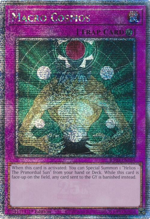 Macro Cosmos (Quarter Century Secret Rare) [RA03-EN164] Quarter Century Secret Rare | Total Play