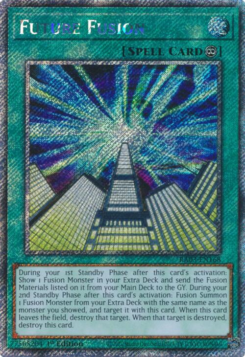 Future Fusion (Platinum Secret Rare) [RA03-EN168] Platinum Secret Rare | Total Play