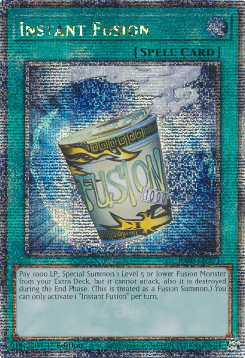 Instant Fusion (Quarter Century Secret Rare) [RA03-EN171] Quarter Century Secret Rare | Total Play