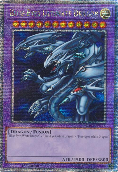 Blue-Eyes Ultimate Dragon (Quarter Century Secret Rare) [RA03-EN178] Quarter Century Secret Rare | Total Play