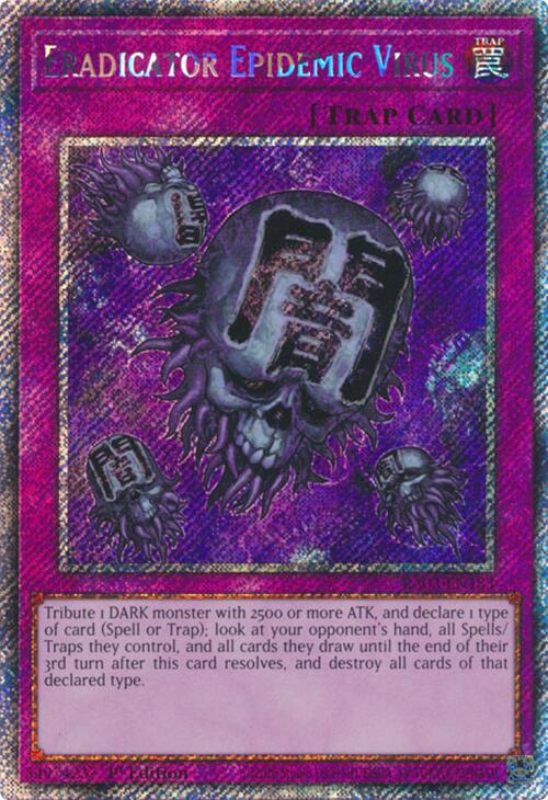 Eradicator Epidemic Virus (Platinum Secret Rare) [RA03-EN183] Platinum Secret Rare | Total Play