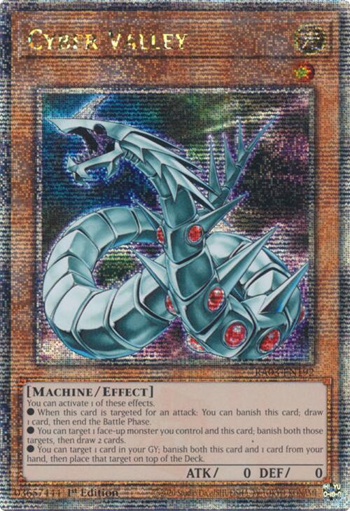 Cyber Valley (Quarter Century Secret Rare) [RA03-EN192] Quarter Century Secret Rare | Total Play