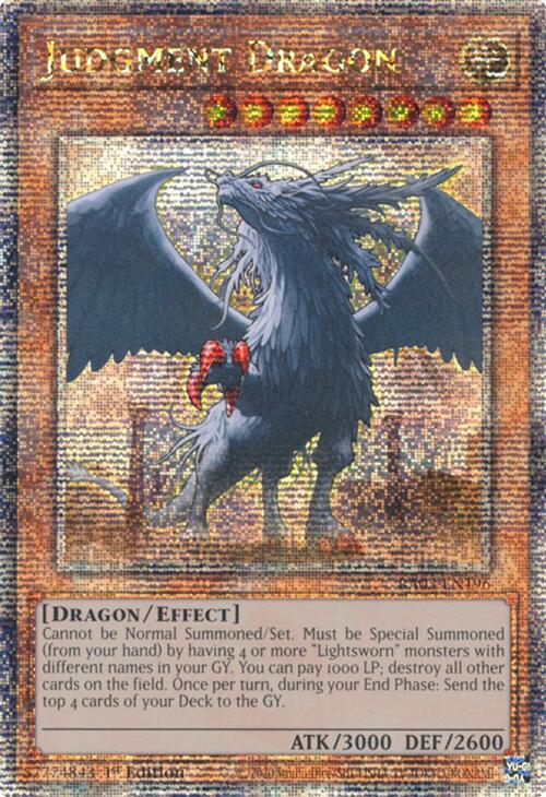 Judgment Dragon (Quarter Century Secret Rare) [RA03-EN196] Quarter Century Secret Rare | Total Play