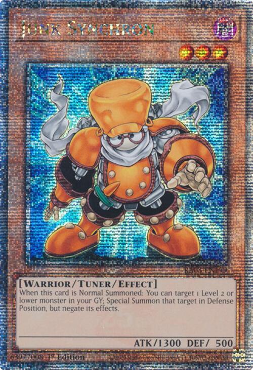 Junk Synchron (Quarter Century Secret Rare) [RA03-EN199] Quarter Century Secret Rare | Total Play