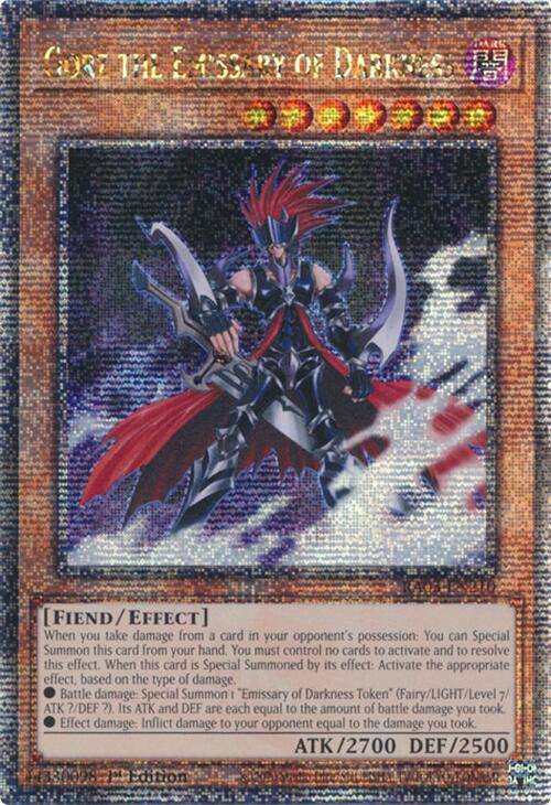 Gorz the Emissary of Darkness (Quarter Century Secret Rare) [RA03-EN210] Quarter Century Secret Rare | Total Play