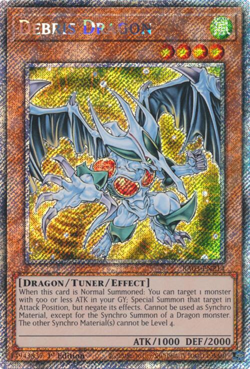 Debris Dragon (Platinum Secret Rare) [RA03-EN214] Platinum Secret Rare | Total Play