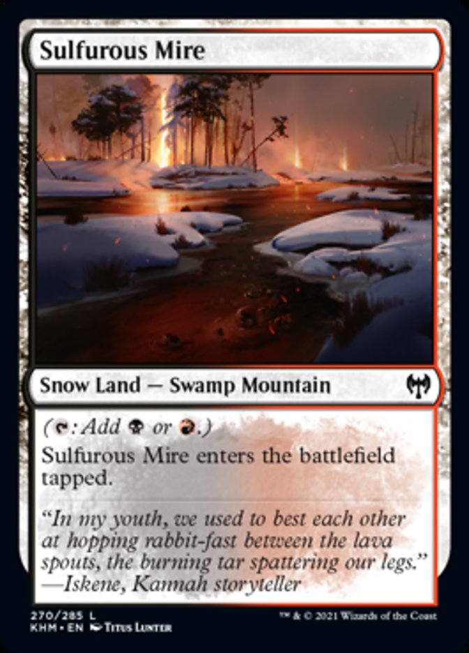 Sulfurous Mire [Kaldheim] | Total Play