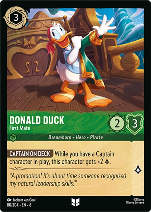 Donald Duck - First Mate (80/204) [Azurite Sea] | Total Play