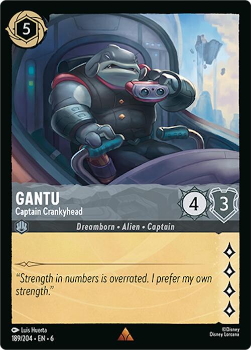 Gantu - Captain Crankyhead (189/204) [Azurite Sea] | Total Play