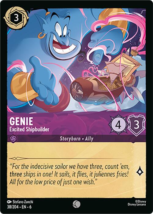 Genie - Excited Shipbuilder (38/204) [Azurite Sea] | Total Play
