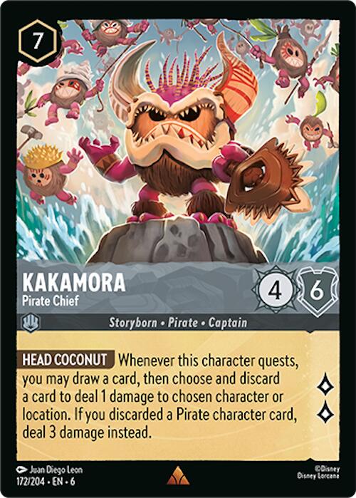 Kakamora - Pirate Chief (172/204) [Azurite Sea] | Total Play