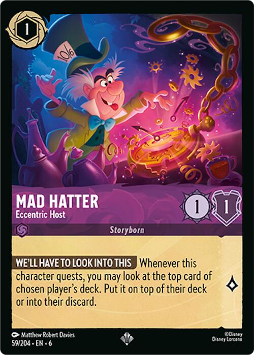 Mad Hatter - Eccentric Host (59/204) [Azurite Sea] | Total Play
