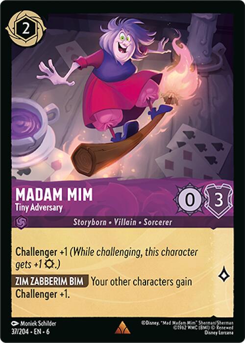 Madam Mim - Tiny Adversary (37/204) [Azurite Sea] | Total Play