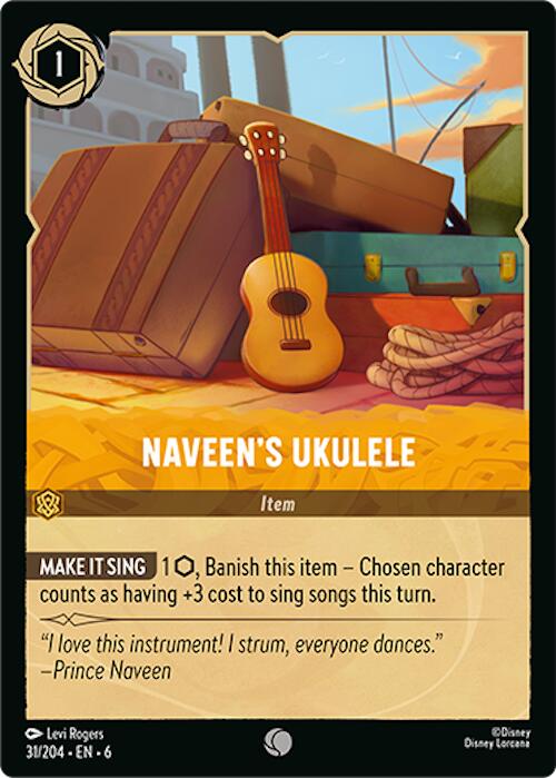 Naveen's Ukulele (31/204) [Azurite Sea] | Total Play