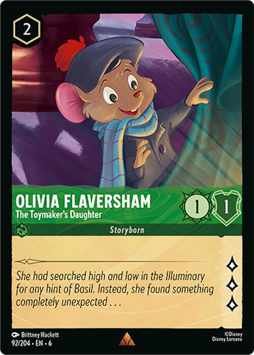 Olivia Flaversham - The Toymaker's Daughter (92/204) [Azurite Sea] | Total Play