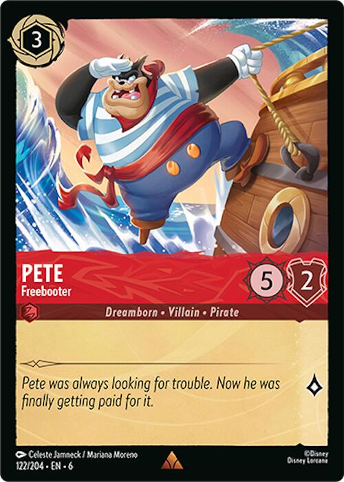 Pete - Freebooter (122/204) [Azurite Sea] | Total Play